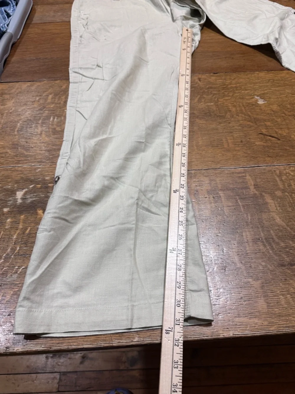 GAP women’s sz 20 Casual Cream Pants - Lightweight Straight‎ Leg
